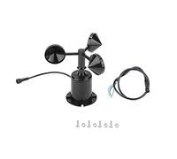 NONDK 0-70 M/S Sensor de Velocidad del Viento Salida de Señal Ambiental Tipo de Pulso Tazas Sensor de Velocidad del Viento Anemómetro Dc5-30V