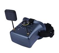 NONDK 008D FPV Goggle 5.8GHz 40Ch Receptor con DVR 3.7V/2000MAh BateríA 4.3 Pulgadas HD LCD 16:9 para Racing Drone BWhoop Drone