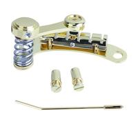 NONDK -01 Puente Vibrato Dorado para Guitarra Eléctrica Puente de Trémolo para Guitarra de Jazz de Trémolo de Doble Bloqueo