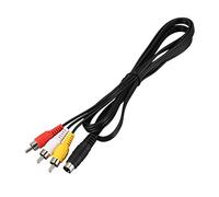 NONDK 1.5M 4.9 pies 3 Macho a Cable de Conversion para PC TV S-Video