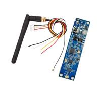 NONDK 1 Módulo PCB de Controlador Inalámbrico DMX512 de 2,4 GHz, Transmisor y Receptor 2 en 1 para Iluminación de Escenario, Inalámbrico Integrado, para Proyectos DIY 485EE