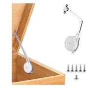 NONDK 1 Paquete de Bisagras para Cajas de Juguetes, Tapa de Suave, Bisagras de Soporte para Caja de Juguetes de Madera, Cedro, Baúl de Almacenamiento y Banco