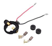 NONDK 1 Par de Cepillos de Carbono + Soporte + Piezas de Repuesto de Tapa de Cepillos de Carbono para 328202 334696 G18DSL G18DL G14DSL G14DL