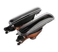 NONDK 1 Par de Luces Antiniebla Izquierda Derecha Luces Antiniebla Cubierta de LáMparas de ConduccióN para Serie 3 E46 4 Puertas 1999 2000 2001 Luz LED de DíA para Coche