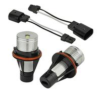 NONDK 1 Par de Marcadores de Ojos de LED Blancos de 8000 K LáMparas de Bombillas para- E39 E53 E60 E63 E64 E66 E87 5 6 7 X3 X5