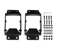 NONDK 1 Par de Reposapiés Universales para ATV, Reposapiés Traseros para Pasajero, Reposapiés de 4 Ruedas, Reposapiés Antideslizantes de Hierro Fundido para Pasajero.