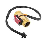 NONDK 1 Pieza de Sensor de Flujo de Agua de Turbina -B1 G1 / 2 Pulgadas Interruptor de Pasillo en LíNea de LatóN ElectromagnéTico Rosca Macho 1-25 L/Min