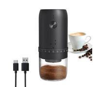 NONDK 1 Pieza Molinillo de Café Eléctrico Portátil Tipo C con Carga USB, Núcleo de Molienda de Cerámica, Pulverizador de Granos de Café para el Hogar.