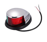 NONDK 1 Uds 12V Luces de NavegacióN LED de AleacióN de Zinc Luz de Proa Marino LED Rojo Verde Pontones Luces de SeñAl de NavegacióN