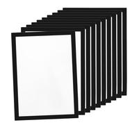 NONDK 10 Marcos de Arte Magnéticos A4, Marcos de Fotos Magnéticos Autoadhesivos, Marcos de Pintura de Diamantes, de Exhibición