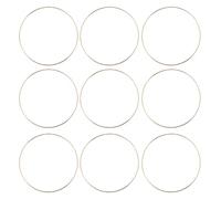NONDK 10 Paquetes de 10 Pulgadas de Metal con de Floral Anillos de de para Guirnalda de Bricolaje, AtrapasueñOs y Manualidades para Colgar en la Pared