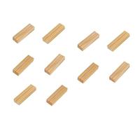 NONDK 10 Piezas Portatarjetas de Madera Porta Carteles de Madera Soporte para NúMeros de Mesa Soporte para Fotos Portatarjetas de Visita con Nombre