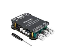 NONDK -1002T Amplificador de Audio Mini Bluetooth 2.0 de 200W 100W+100W Amplificador Estéreo Hi-Fi AUX Ecualizador de Agudos Ajustable Bajo Ruido