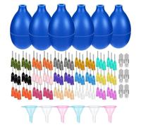 NONDK 108 Herramientas de Cerámica, Aplicador de Cerámica, Botella de Esmalte de Cerámica, Kit de Decoración de Arte de Cerámica.