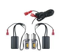 NONDK 1156 PY21W BAU15S Bombillas LED de Señalización de Canbus para Coche, Luz Diurna 12V