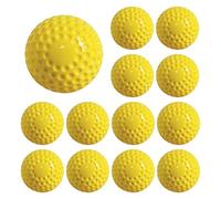 NONDK 12 Piezas de Pelotas de BéIsbol para MáQuina de Lanzamiento Pelotas de BéIsbol con Hoyuelos Pelotas de BéIsbol de MáQuina de Lanzamiento 12 Pulgadas para PráCtica Bateo y Fildeo