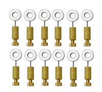 NONDK 12 Uds Herramientas de Bricolaje ArtíCulos de Hechos A Mano Herramientas Aguja de FijacióN de Sutura ArtíCulos de Costura con Aguja Fija 0-6Mm