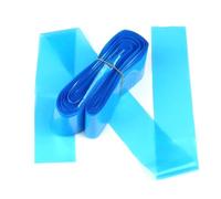 NONDK 125 Unids/Caja Máquina de Tatuaje Desechable Gancho Línea Bolsa de Protección Clip Cordón Cubierta Plástico Azul Clip Cordón Mangas