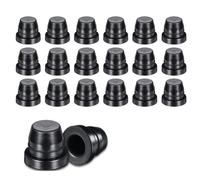 NONDK 18 Piezas de Tapas de Purga de Freno, Tapas de Goma para el Vástago del Caliper, Tapas de Polvo, Cubiertas de Tornillos de Purga de Freno, Tapas de Ajuste de Grasa para Automóviles