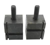 NONDK 2 Abrazaderas para Máquina de Corte de Llaves DEFU 368A, Accesorio para Máquina de Copiado de Llaves, Piezas de Herramientas de Cerrajería