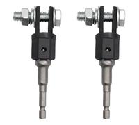 NONDK 2 Adaptadores de de Tijera de 1/2 Pulgada y Adaptador de Enchufe para la Mayoría de Gatos. Adaptador de de Tijera de Acero. Herramienta de Llave de