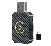 NONDK 2 en 1 CarPlay Box Android Auto Wireless CarPlay Converter Coche Android Smart Box Adaptador Inalámbrico Adaptador de Coche