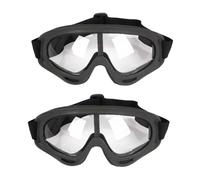 NONDK 2 Gafas Protectoras para Deportes Al Aire Libre, Gafas Protectoras Transparentes para Juegos
