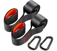 NONDK 2 Juegos Anclajes para Puertas para Bandas Resistencia, Anclajes para Puertas Alta Resistencia para Bandas Resistencia para Entrenamiento en Casa, Fisioterapia y Fitness