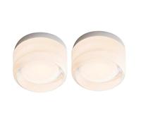 NONDK 2 LáMparas de Pared LED para Sala de Estar, LáMpara de Pared LED, Luz de Noche de Lujo NóRdica CóNcava, Transparente