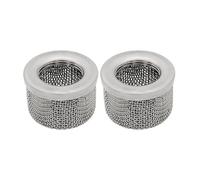 NONDK 2 Piezas 181072 Filtro de Entrada Rosca NPT de 1 Pulgada Pantalla Doble para 695 795 1095 1595 3900 5900 Reemplazar Pulverizador de Pintura Sin Aire