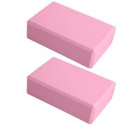NONDK 2 Piezas de Bloques de Yoga de EVA, Bloques de Construcción de Yoga, Bloques de Yoga de Alta Densidad A Prueba de Humedad, Bloques de Yoga para Moldear el Cuerpo A