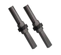 NONDK 2 Piezas de Cuñas de Tapón de 23 mm para Partir Piedra, para Partir, Mármol, Hormigón, Basalto, Arenisca y Piedra Caliza