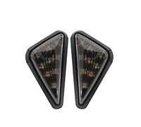 NONDK 2 Piezas de Montaje Empotrado Luz de SeñAl de LED en Forma de TriáNgulo, 12V Luces de de Motocicleta para