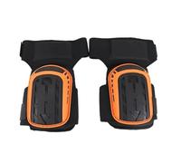 NONDK 2 Rodilleras para Trabajo: Rodilleras de Soporte para Trabajo Pesado con Correas Antideslizantes para Construcción, Pisos y Jardinería, Color Naranja