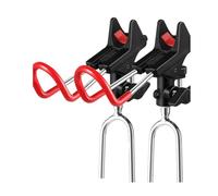 NONDK 2 Soportes para Cañas de Pescar: Soporte Ajustable de 360 Grados para Banco, Playa, Regalo para Hombres.