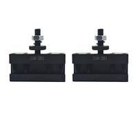 NONDK 2 Uds 250-201 Portaherramientas de Cambio RáPido Portaherramientas de Torneado y Revestimiento para Brocas Herramientas de Corte de Cortador de Torno