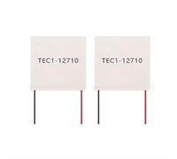 NONDK 2 Uds Elementos Peltier TEC1-12710 MóDulo TermoeléCtrico Peltier 12710 Tec 12V 10A DIY Enfriador Peltier Elemente Board