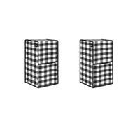 NONDK 2 Uds. Protectora para Electrodomésticos de Cocina, Antiarañazos, con Bolsillo, Soporte de Almacenamiento para Licuadora, Cubierta Antipolvo