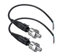 NONDK 2 Unidades 150Psi DC5V 1/8NPT Transductor de Presión Transmisor Sensor Acero Inoxidable Aceite Aire Agua Combustible Transmisor