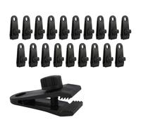 NONDK 20 Pcs Clip de Tarp Heavy Duty Clips de Lona de 8 cm Clips de Lona Impermeables Clips para Tiendas Clip de Toldos Clip de Bloqueo Instantáneo para Tiendas de Camping Al Aire Libre