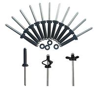 NONDK 20 Pcs Tri-Grip Rivet con 20 o Rings Long Grip Tri-Fold Tri Bulb para Deep Water Installing Kayak, Canoe y Boat