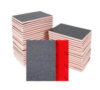 NONDK 24 Piezas de Esponja de Lijado, Surtido de Papel de Lija de Grano 80-3000, Bloques de Lijado Lavables y Reutilizables para Madera, Metal, Paneles de Yeso