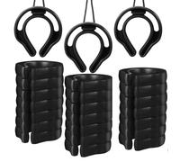 NONDK 24 Topes de Puerta para Primeros Auxilios con Cuerdas, Equipo Policial, Cuña Bloqueadora de Puerta para Emergencias de Bomberos.