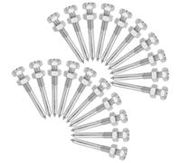 NONDK 26 Piezas Clavos para Zapatos, para Aireadores Hielo, Clavos para Zapatos, para Mujeres, Clavos para Zapatos, para Aireadores Césped, Clavos para Zapatos Césped, Metal