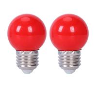 NONDK 2X E27 3W 6 Smd LED Lámpara de Luz de Bombilla con de Ahorro de Ac 110-240V, Rojo