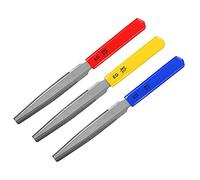 NONDK 3 Piezas CóNicas para Tuercas de Guitarra, Juego de Limas Ranuradas, de Alambre de Doble Filo, Herramienta de Alambre de Guitarra EléCtrica para Bajo, 7,6 Pulgadas