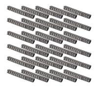 NONDK 30 Juegos de Etiquetas de VisualizacióN de Precios de Cubos de PláStico de Soporte de NúMero Ajustable Tienda de Etiquetas