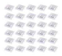 NONDK 30 Piezas de Cajas Protectoras para USB, Estuche Transparente y, A Prueba de Polvo, Embalaje para Unidades de Memoria.