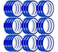 NONDK 30 Rollos de Cinta Térmica para Sublimación, Cinta de Transferencia de para Sublimación, Cinta de Prensado en Caliente de Tela para Tazas de Vidrio, 10 mm X 33 M (108 Pies)