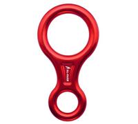 NONDK 35kn Escalada Mosquetón Figura 8rappel Cuerda Descender Figura de Aluminio Belay Dispositivo Rappel Downhill Equipo